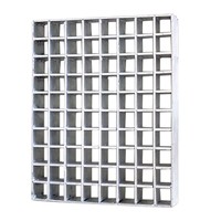 Grille en acier au carbone Q235 galvanisé à chaud pour plateforme industrielle, anti-corrosion, durable, moderne, pour toiture et plancher d'appartement