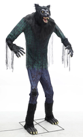 Nouveau Halloween 2026 articles en plein air géant effrayant imposant animé Mega Wolf Halloween Animatronic