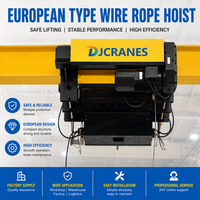 Palans à câble électriques de type européen DEJUN, nouvelle production supérieure, de 1 à 10 tonnes, à 4/1 câbles, avec interrupteur de fin de course