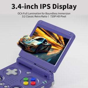 Consola de videojuegos JJ Anbernic RG 34XXSP, pantalla IPS de 3,4 pulgadas, plegable, 5G, WIFI, clásica, RG34XXSP, 64GB - Product Image 2
