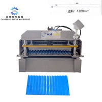 Línea de Producción de Tejas Metálicas Corrugadas, Totalmente Automática, de Una Sola Capa, Fabricante Original, ISO CE