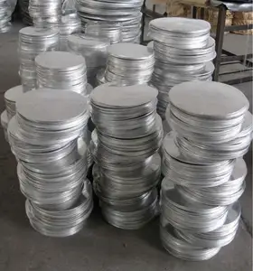 Material de cozinha antiaderente de alumínio 1050 1100, círculo de alumínio/disco