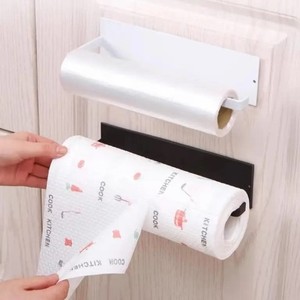 Rts מכירה מגנטית חמה פלוס חוט נייר מגבת מתלה פחמן פלדה מגבת מתלה מקרר גליל נייר דו-צבע אופציונלי - Product Image 5