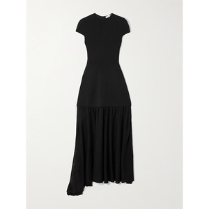 Abito Lungo da <span class=keywords><strong>Donna</strong></span> in Cotone e <span class=keywords><strong>Lino</strong></span>, Nero, Senza Maniche, Collo Tondo, Stile Casual Elegante ed Ecologico - Product Image 4