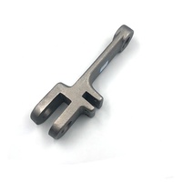 Cadena transportadora de acero inoxidable forjada de paso corto y ancho, de alta resistencia, marca WANXIN, con resistencia a la tracción de >450KN