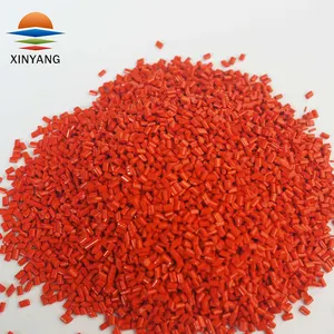 Rode Serie Asa/Abs/Pe/Ps/Pa/Pc Hoge Kwaliteit Plastic Pigment Granule Masterbatch Voor Geëxtrudeerd