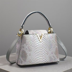 Nuove <span class=keywords><strong>Borse</strong></span> da <span class=keywords><strong>Donna</strong></span> alla Moda in Pelle PU, Borsa a Tracolla Trendy con Motivo a Serpente, Borsa a Spalla di Alta Qualità per Donne - Product Image 3