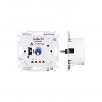 Variateur mural rotatif Bilihondim EU Matter Thread 200W 1 canal avec télécommande sans fil, sortie 1A