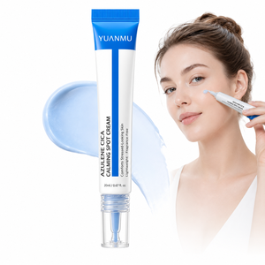 Crème <span class=keywords><strong>Visage</strong></span> Apaisante et Équilibrante à l'Azulène et au Cica, Hydratante et Anti-Imperfections, avec Acide Hyaluronique 6D, Sans Parfum - Product Image 1