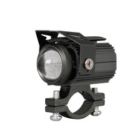 Phares auxiliaires LED pour moto, projecteurs, feux clignotants, lampe longue portée, feux de brouillard supplémentaires pour ATV, moto, voiture, faisceau lumineux de travail