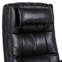 Chaise de bureau en similicuir de haute qualité, directement de l'usine, pour bureau de PDG, chaise de direction ergonomique avec repose-pieds