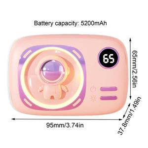 Nuevo Calentador de Manos Portátil 2 en 1 con Carga USB, Calentador de Bolsillo con Función de Carga para Teléfono Móvil y Luz Nocturna, Calor Duradero en Invierno - Product Image 6