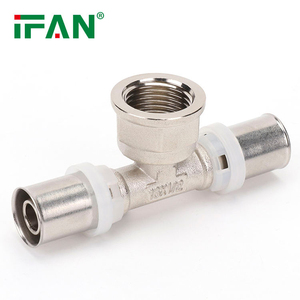 IFAN Raccord de plomberie PEX pour chauffage par le sol, raccord <span class=keywords><strong>multicouche</strong></span> à sertir, raccord PEX <span class=keywords><strong>multicouche</strong></span>, raccords à sertir en laiton - Product Image 5