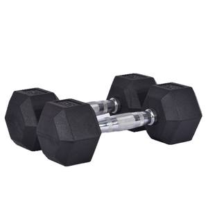 Halteres De Borracha Hexagonal Compact Set para Home Fitness & Pequenos Espaços - Product Image 4