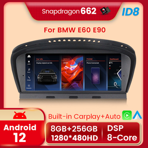 MEKEDE – <span class=keywords><strong>autoradio</strong></span> Carplay, lecteur vidéo pour <span class=keywords><strong>BMW</strong></span> série 5, E60, E61, <span class=keywords><strong>E63</strong></span>, E64, série 3, E90, E91, E92, 4G LTE, android 12 - Product Image 2
