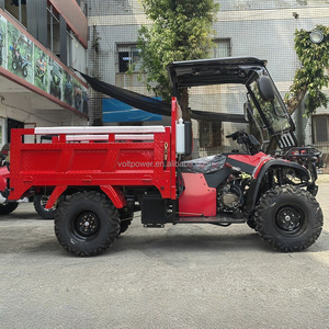 Volt Power cinque <span class=keywords><strong>ruote</strong></span> Lifan 300cc raffreddato ad acqua Semi cabina motore motore Cargo a benzina triciclo - Product Image 4