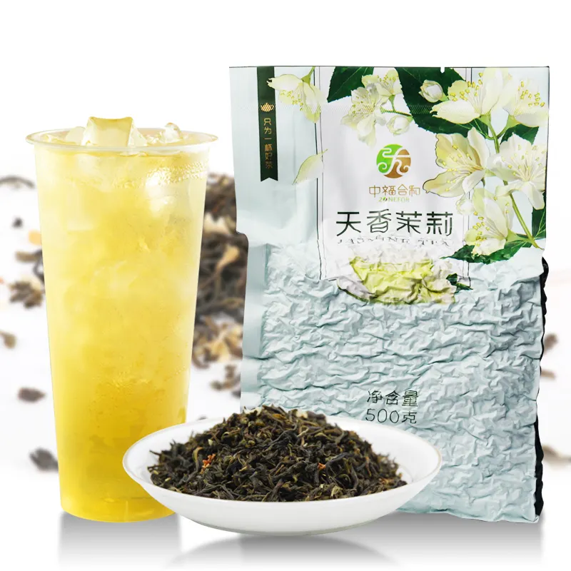 Tianxiang Жасмин Зеленый чай молочный чай чайный магазин специальные ингредиенты Tianxiang Жасмин Зеленый чай порошок