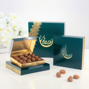 Papel de grado alimenticio de cartón de vela de té de regalo rectangular impreso personalizado con laminación mate de materiales reciclados y revestimiento UV - Product Image 4