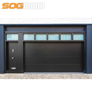 Portes de <span class=keywords><strong>garage</strong></span> sectionnelles en acier galvanisé électriques à prix avantageux - Product Image 1