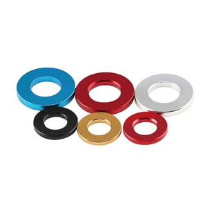 <span class=keywords><strong>Rondelle</strong></span> plate en aluminium 6061 pour modèle RC, pièce DIN125 DIN9021, rondelles plates en aluminium anodisé couleur 6 mm pour moto - Product Image 2