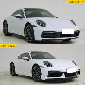 Qualité d'origine Kit de carrosserie Style <span class=keywords><strong>Turbo</strong></span> <span class=keywords><strong>S</strong></span> SD Spoiler arrière Jupes latérales LED DRL Pare-chocs Kits de carrosserie pour <span class=keywords><strong>Porsche</strong></span> <span class=keywords><strong>911</strong></span> 992 2019-2023 - Product Image 2