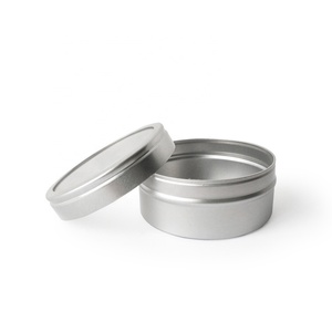New Aluminum Cosmetic Lotion Storage Jar Portable 35ml Screw Lid Jewelry Box with Windows Customizable Color - Product Image 6