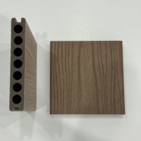Nuevo Suelo Compuesto de PVC de 18 mm Resistente al Agua, WPC Impermeable Coextruido, Fácil de Instalar, con Aspecto de Madera para Exteriores