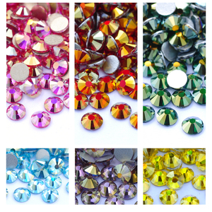 Cristales de Vidrio AB de Calidad Superior 6A, 2088 Unidades, Sin Fijación en Caliente, para Decoración de Vestidos, Uñas, Zapatos y Bolsos - Product Image 5