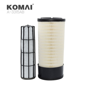 ไส้กรองอากาศ KOMAI 1094162550  P628805  47850029   11K621110  P628806  KW2348PU สำหรับรถขุดและรถบรรทุก - Product Image 1