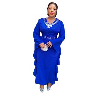 Afrique du Sud vêtements longue robe de bureau pour les femmes robe nouvelles mode - Product Image 1