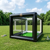 Terrain de football gonflable sur mesure pour drone, pour activités intérieures et extérieures
