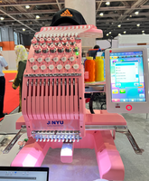 Nouvelle machine à broder informatisée à tête unique pour usage domestique avec moteur, pompe et roulement, 12 aiguilles, livraison rapide