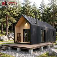 Casas Prefabricadas de Acero Cammi Villa, Cabañas Modulares de Ensamblaje Rápido, Mini Cabañas con Baño para Residencias en Bosques