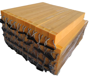 Láminas de HDPE/UHMWPE a Medida, Bloques de Apoyo Móviles <span class=keywords><strong>para</strong></span> Grúas, Placas de Apoyo Resistentes con Servicio de Corte, Certificaciones ISO, CE, RoHS - Product Image 1