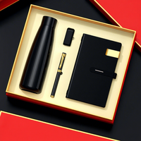 Ensemble cadeau d'affaires de luxe, bouteille d'eau isotherme en acier inoxydable, logo personnalisé - Style tendance pour les promotions, cadeaux d'entreprise