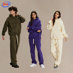 Haute qualité 350 G épais blanc plaine sweats à capuche lourds unisexe Logo personnalisé sweat à capuche pour hommes - Product Image 3