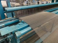 Machine à tisser à haute efficacité pour treillis métallique ondulé, grillage carré, tamis vibrant et treillis métallique frisé