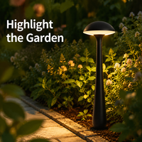 Lampe de jardin LED extérieure moderne, étanche, pour villa, pelouse, cour, allée, bord de piscine, éclairage décoratif
