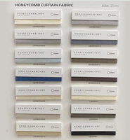Persianas de Panal para Ventanas, Opacas, de Tela No Tejida, Plisadas, de 25 mm, para Claraboyas