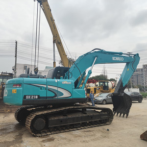 Excavadora Kobelco SK210 de 21 toneladas con cazo de excavación de 1.05m³ de capacidad, excavadora de cadenas Kobelco SK200 usada - Product Image 2
