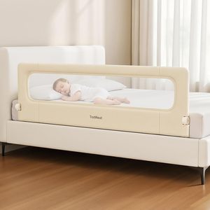 Folding <strong>Bed</strong> <strong>Rail</strong> for <strong>Toddlers</strong>, Baby <strong>Bed</strong> <strong>Rail</strong> <strong>Guard</strong> with Reinforced Anchor Safety System, <strong>Toddler</strong> <strong>Bed</strong> <strong>Rails</strong> for King Size <strong>Beds</strong> - Product Image 1