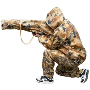 Désert numérique Ghillie costume extérieur léger Sniper Costume costumes respirant Geely costume pour Jungle Woodland chasse