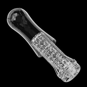 Masturbatiecup voor mannen, ABS+TPE materiaal, zacht, comfortabel, vibrerend, IPX7 waterdicht, voor uitstekende ervaring. - Product Image 2