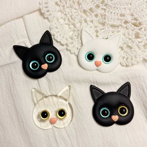 Accesorios de Resina con Forma de Cabeza de Gato, Epoxi, para Manualidades, Joyería, Protector de Cargador de Teléfono, Material para Horquillas y Tocados - Product Image 3