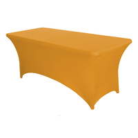 Table de patio de fête de mariage couvre événement nappe extensible couvertures de table pour événements