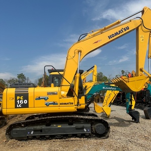 Offre Spéciale : Excavatrice sur Chenilles Komatsu PC160-7 d'Occasion, Modèle 2022, 17,4 Tonnes, Provenance Japon, avec Moteur, Pompe et Boîte de Vitesses PLC, Disponible en Stock - Product Image 1