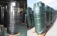 130L/150L/250L, bac à composter à ver en plastique HDPE pour jardin en plein air, bac à composter pour déchets alimentaires