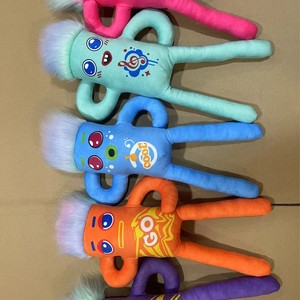 Nouvelle Peluche Monstre Saucisse Arc-en-ciel Amusante, Poupée Dansante du Jeu <span class=keywords><strong>Nobody</strong></span> <span class=keywords><strong>Sausage</strong></span>, Ornement - Product Image 4