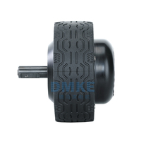 Moteur de moyeu servo DC sans balais pour robot, personnalisé, IP65, 4, 4.5, 5.5, 6, 8, 10, 12 pouces, 12, 24, 36, 48 Volts, 24V, avec encodeur à 4096 fils