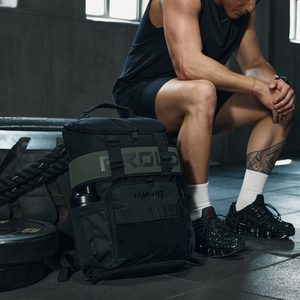 Mochila Deportiva LAMGOYI para Crossfit y Gimnasio con Compartimento para Pesas, Personalizada Amarilla para Hombre - Product Image 3